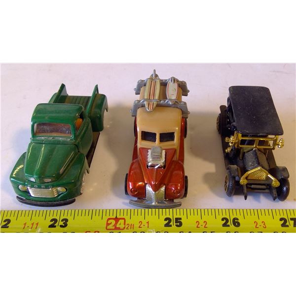 3 Model Cars - some Hot Wheels