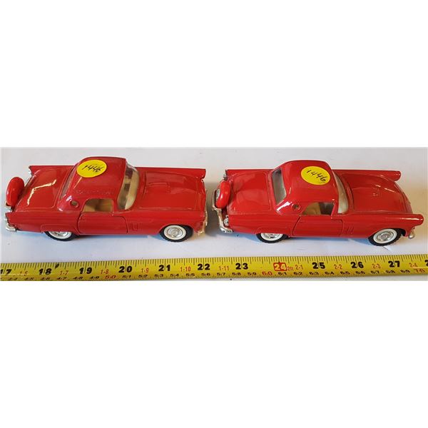 2 - '56 Thunderbird Die Cast