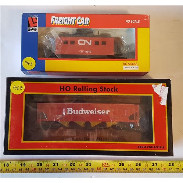 2 Model Train Cars