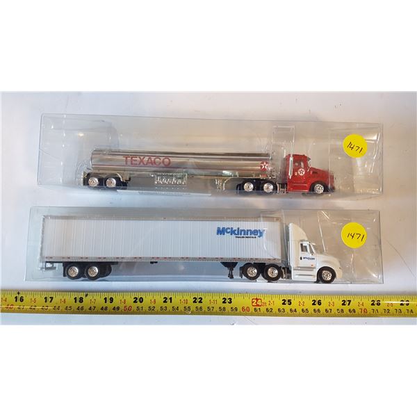 Texaco Tanker & Semi Van Models