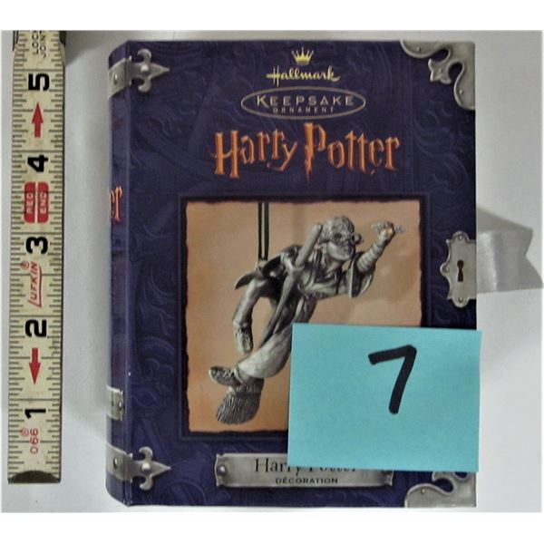 2000 Harry Potter pewter Hallmark Keepsake decoration - rare