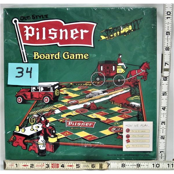 New sealed "Old Style Pilsner" board game