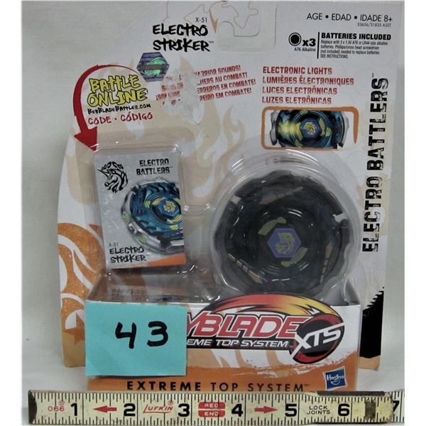 NEW 2011 Hasbro Beyblade Masters Electro Battler X-51 Electro Striker