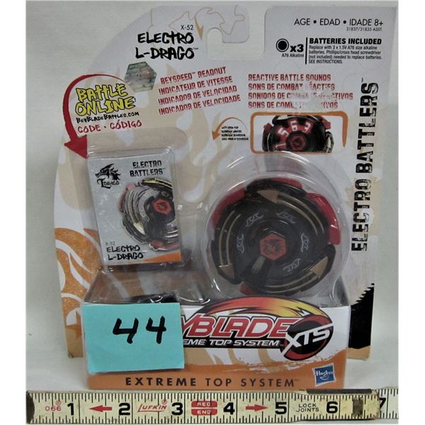 NEW 2011 Hasbro Beyblade Masters Electro Battler X-52 Electro L-Drago