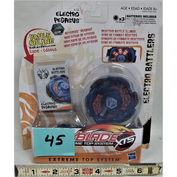 NEW 2011 Hasbro Beyblade Masters Electro Battler X-53 Electro Pegasus