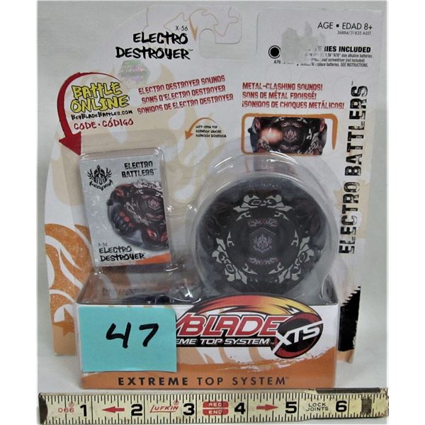 NEW 2011 Hasbro Beyblade Masters Electro Battler X-56 Electro Destroyer