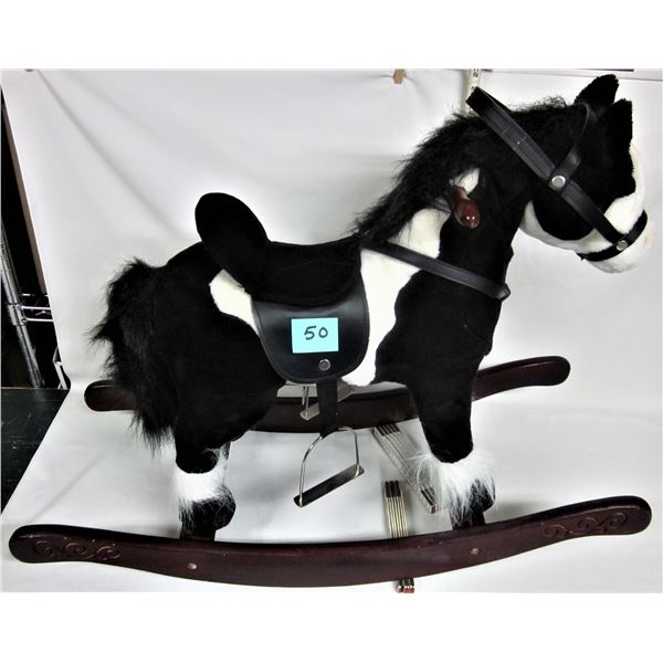 32" X 24"H child's rocking horse