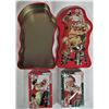 Image 2 : New Coca-Cola 2 decks playing cards in collectible Santa tin
