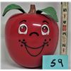 Image 1 : Vintage Fisher Price 1972 Happy Apple baby roly poly chime toy