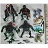 Image 2 : Lot of 5 vintage 1980's Teenage Mutant Ninja Turtles with accessories