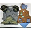 Image 1 : Lot of boy scouts & wolf cubs Canada uniform vest, jersey, caps, scarves
