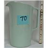 Image 1 : vintage 8" pastel green Melmac pitcher