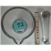 Image 2 : Clear glass mortar & pestal 8 oz. kitchen appliance