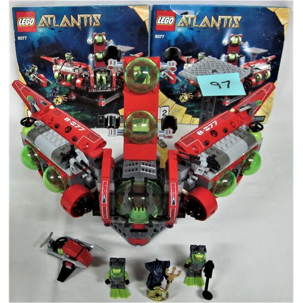 vintage 2010 Aquazone/Atlantis #8077 Atlantis Exploration HQ 473 both complete with instructions