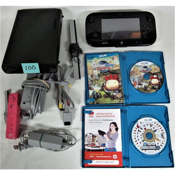 Nintendo "Wii-U" bundle 32 GB black