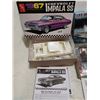 Image 2 : Chev Impala & Battleship model kits