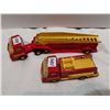 Image 4 : 2 Tonka tin trucks, 10" fire ladder 6" Fire truck