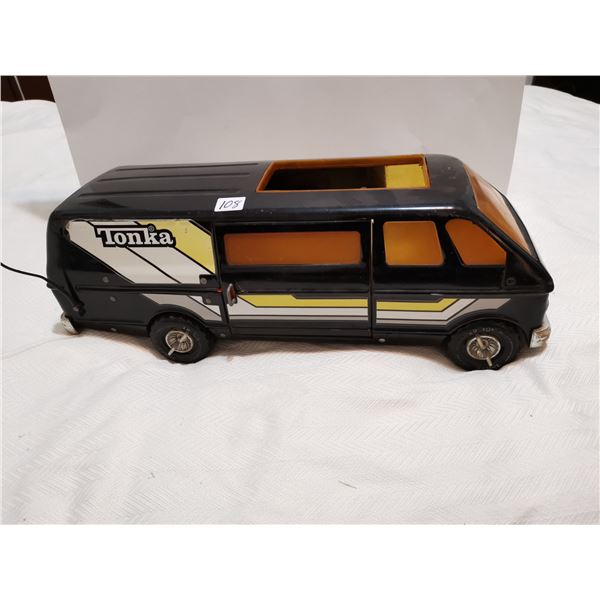 Tonka long van 19" as is
