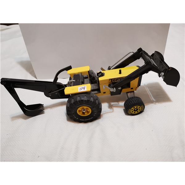 Metal Tonka tractor Back Hoe