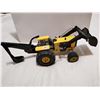 Image 1 : Metal Tonka tractor Back Hoe