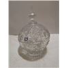 Image 1 : Crystal bowl with lid 6" X 9"
