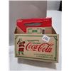 Image 5 : 6 full collectible Coca-Cola bottles with case