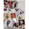 Image 3 : Bee Hive Hockey cards, 33 CHL, NHL, 5" x 7"