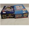 Image 3 : 2 full boxes of NFL cards, score & pro set 1991