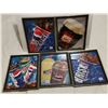 Image 1 : 5 framed 9" X 11" Pepsi original ads