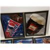 Image 2 : 5 framed 9" X 11" Pepsi original ads