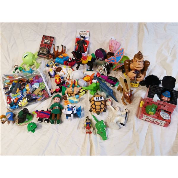 Large lot of toys