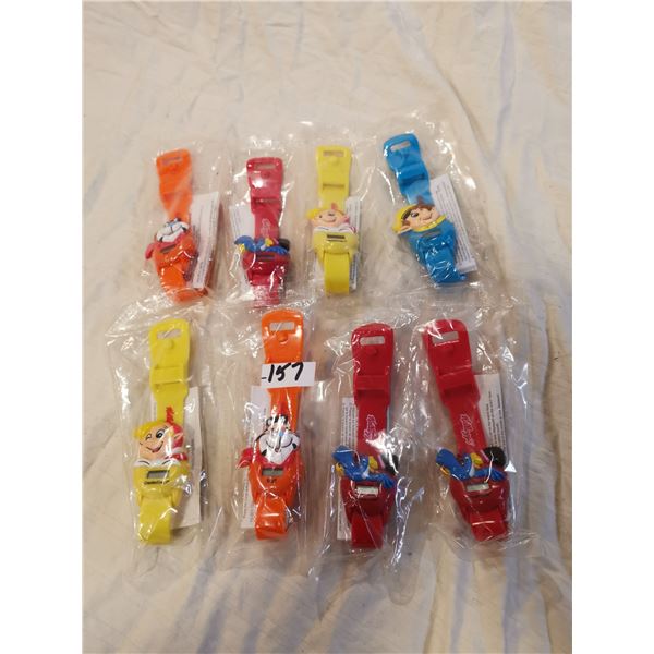 8 new old stock character watches