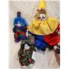 Image 4 : 7 Porcelain clowns