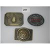 Image 1 : LOT of 3 BELT BUCKLES