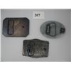 Image 2 : LOT of 3 BELT BUCKLES
