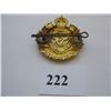 Image 2 : ROYAL CANADIAN ENGINEERS CAP BADGE - WW 2 - KINGS CROWN