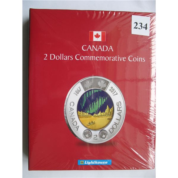 LIGHTHOUSE CANADA 2 DOLLAR COMMEMORATIVE COIN ALBUM - NEW (No Coins)
