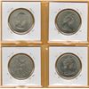 Image 2 : LOT of 4 DIFFERENT BRITISH CROWN'S - (Churchill,  Charles & Diana,  Queen Mother,  Elizabeth II)