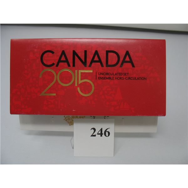 2015 CANADIAN UNCIRCULATED SET