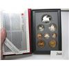 Image 1 : 1997 PRESTIGE PROOF DOUBLE DOLLAR SET - Canada Vs USSR Hockey  (Most coins are Sterling)