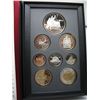Image 2 : 1997 PRESTIGE PROOF DOUBLE DOLLAR SET - Canada Vs USSR Hockey  (Most coins are Sterling)