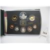 Image 1 : 1998 PRESTIGE PROOF DOUBLE DOLLAR SET- RCMP 125th ANNIVERSARY (Most coins are Sterling)