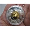 Image 2 : 2000 CANADIAN $15 SILVER COIN - LUNAR YEAR - YEAR of the DRAGON