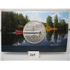 Image 1 : 2011 CANADIAN $20 SILVER COIN - .9999 PURE SILVER - CANOE