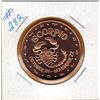 Image 1 : 1 OUNCE .999 COPPER - ZODIAC - SCORPIO
