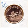 Image 1 : 1 OUNCE .999 COPPER - DINOSAUR - SPINOSAURUS
