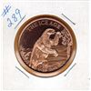 Image 1 : 1 OUNCE .999 COPPER - ICE AGE - GIANT SLOTH