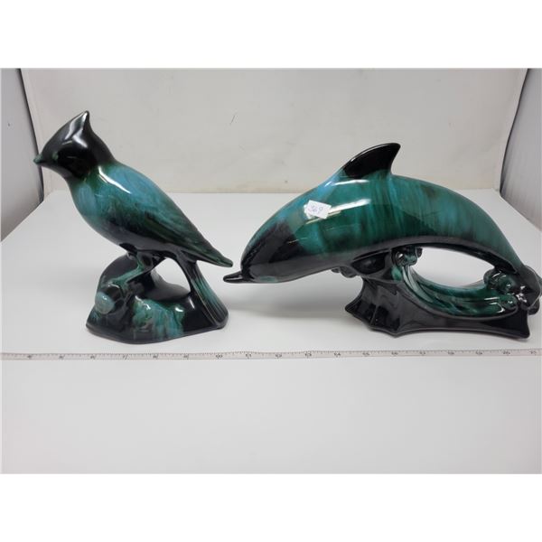 Blue Mountain dohplin & bird