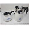 Image 1 : Corningware tea pot & coffee pot