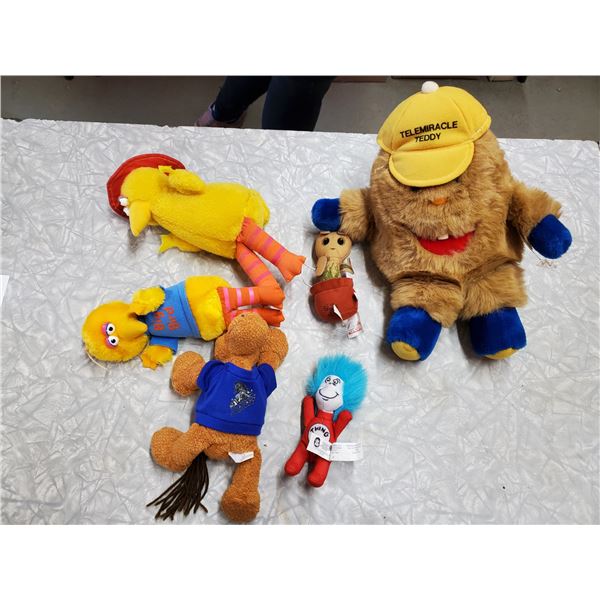 Vintaqge & Modern Plush Big Bird, Telemiracle Humboldt Broncos & more
